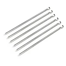Tramontina Grillspieß Set 6 Stück 30 cm Edelstahl silber