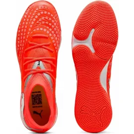 Puma Future 9 Match IT Indoor Erwachsene glowing red/white/black/silver 47