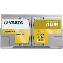 Varta LA80 AGM 80Ah 12V