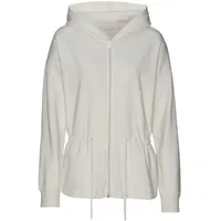 LASCANA Sweatjacke Damen silber grau Gr.44/46