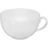 6er Set Seltmann Kaffeetasse Rondo 350 ml Porzellan Weiß L (Large)