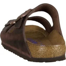 Birkenstock Arizona Weichbettung Nubukleder geölt schmal habana 36