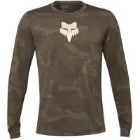Fox MTB-Jersey Langarm Ranger Tru Dri Braun