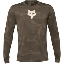 Fox MTB-Jersey Langarm Ranger Tru Dri Braun