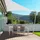 casa pura Wasserabweisendes Sonnensegel dreieckig 300 x 300 x 300 cm Weiß