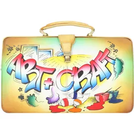 GREENLAND Nature Art+Craft Doktorkoffer Leder 37 cm mehrfarbig