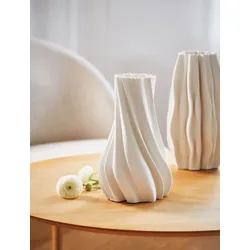 Frappee Vase - Plissee-Look