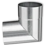 gromo Rohrwinkelbogen 87° Zink Ø 60 mm