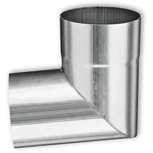 gromo Rohrwinkelbogen 87° Zink Ø 60 mm