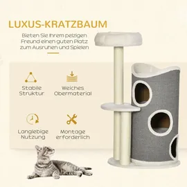 PawHut Kratzbaum 60 x 44,5 x 109 cm grau