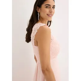 bonprix Maxikleid Rosa 44