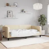 vidaXL Tagesbett 100 x 200 cm creme