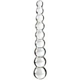 Icicles Glasdildo „No. 2“ im Kugeldesign, transparent