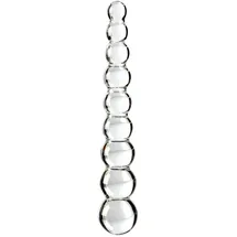 Icicles Glasdildo „No. 2“ im Kugeldesign, transparent