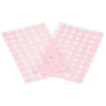 maDDma 60 Klettpunkte 15mm Klettband-Punkte Klebepunkte Klettverschluss selbstklebend