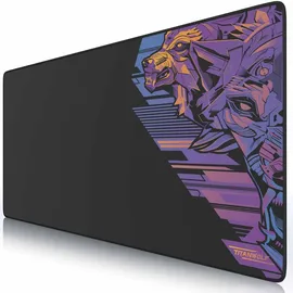 Titanwolf Gaming Mauspad XXL Schwarz