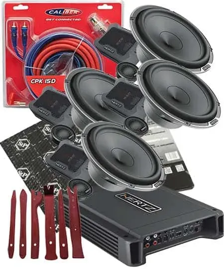 Audi A4 B8 8K Sound Upgrade Hertz 2000 Watt Max