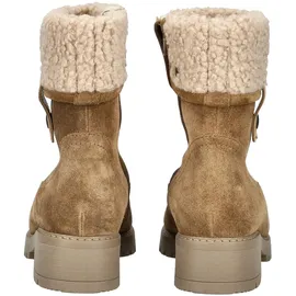 Gabor comfort "Gabor Comfort Stiefelette Veloursleder", Damen, braun, | Gr.: 40,5