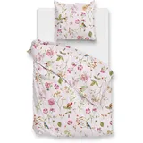 Zo Home Zita Blumen Pink 135 x 200 cm + 2 x 80 x 80 cm