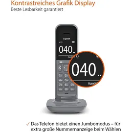 Gigaset CL390HX grau