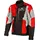 Klim Dakar Textiljacke, - Schwarz/Hellgrau/Rot - S