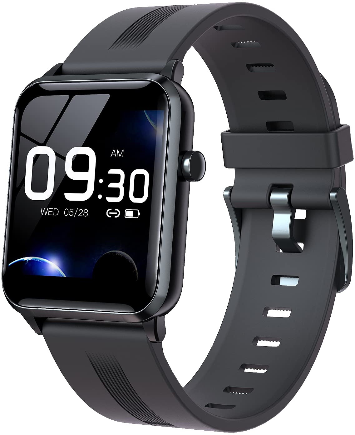 SUPBRO Smartwatch Fitness Armband Tracker Touch Screen Uhr Wasserdicht IP68 Armbanduhr Smart Watch mit Schrittzähler Pulsmesser Stoppuhr Sportuhr Bluetooth für Smartphone Damen Herren