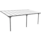 Westmann Terrassenüberdachung Bruce 617 x 300 cm schwarz