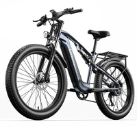 26 Zoll Bike Fatbike Schnee-Fahrrad,Elektrofahrrad, Mountainbike Citybike BIKE 21 Gänge 40km/h
