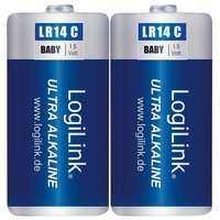 Logilink LR14B2 Haushaltsbatterie Einwegbatterie C Alkali