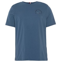 Tommy Hilfiger T-Shirt »SHADOW REG TEE«, Gr. S, Blue Coast, , 41008819-S