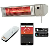Vitramo VC-EH2000W Infrarot-Heizstrahler 2 kW weiß