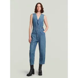 G-Star D23037-d252 ärmelloser Overall - Mittelblau - XS