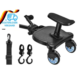 Buggy Board Für Alle Kinderwagen, Vihir Kiddy Board Mit Sitz, Trittbrett Mitfahr