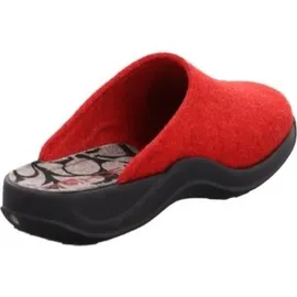 ROHDE 2309 Vaasa-D Schuhe Damen Hausschuhe Pantoffeln Filz Weite G, Größe:42 EU,