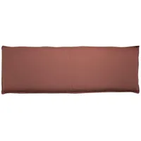 GO-DE Bankauflage SALU, 48 x 148 cm - Rostbraun