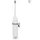 Blanc HYGIENIC WC-Bürste Designer Blanc Weiß