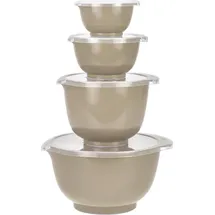 Rosti - Margrethe Rührschüssel-Set, 0,25 - 3 l, humus (8-tlg.)
