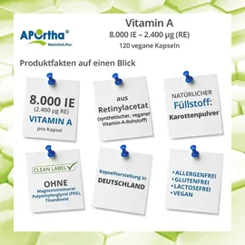APOrtha Vitamin A Kapseln 120 St.