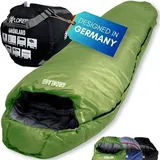 Explorer Mumienschlafsack EXPLORER GRÖNLAND Winter Schlafsack -23°C XXL 1900g Camping