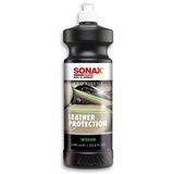 SONAX PROFILINE LeatherProtection (1 Liter) wachsfreie Lederpflege mit UV-Schutz für Glattleder | Art-Nr. 02823000,