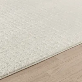 livabliss "CAGLIARI", beige (elfenbein), B:200cm H:14mm L:275cm, Kunstfaser, Teppiche, Teppich, Skandi Design, Modern Boho Kurzflor Wohnzimmerteppich, Schlafzimmer