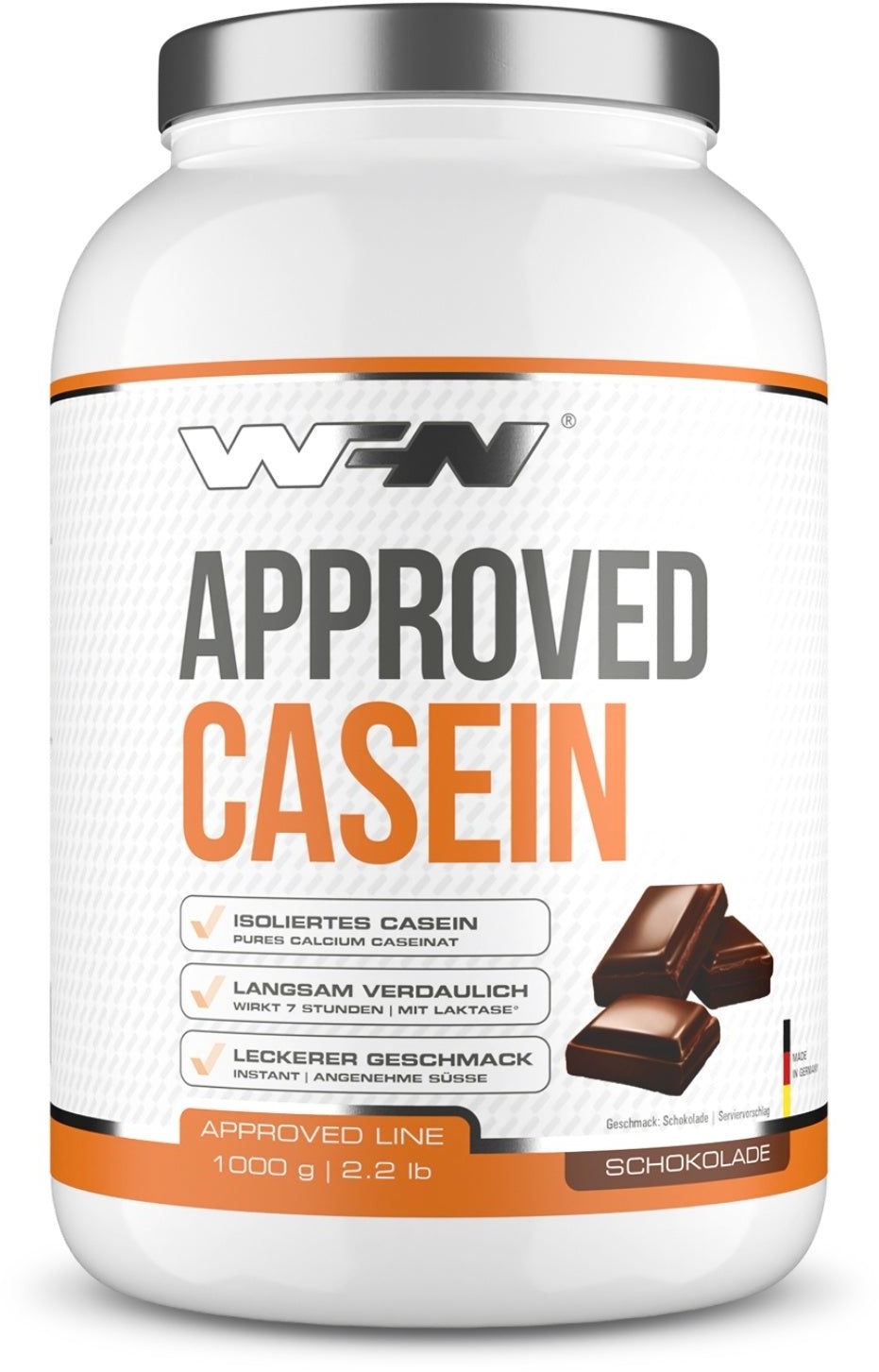 WFN Approved Casein Pulver zur Herstellung einer Lösung zum Einnehmen 1 kg