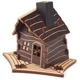 Dregeno Erzgebirge Räucherofen Räucherhaus Halloween bunt BxHxT 12,5x9,5x15cm NEU bunt