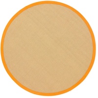 carpetfine Sisalteppich »Sisal«, rund, 59932950-0 orange 5 mm