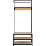 Actona Garderobenständer ACTONA GROUP Eiche Schwarz