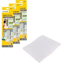 Schellenberg Fliegengitter-Gewebe Maxi für große Fenster 150 x 300 cm Weiß