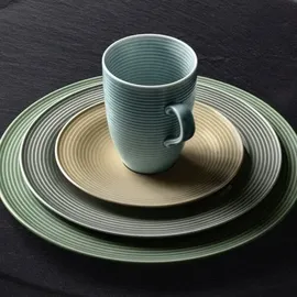 SELTMANN WEIDEN Beat Kaffeeservice 18-tlg. salbeigrün