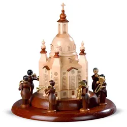 Müller Motivplattform elektr. Spieldosen Blechbläserensemble Frauenkirche