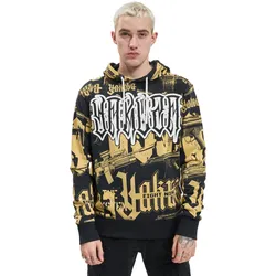 Yakuza Metal System Hoody dark shadow - 