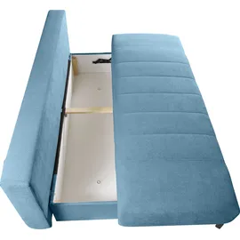 werk2 Schlafcouch Polyester 2-Sitzer Blau